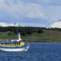 Boat in the Last Hope Sound